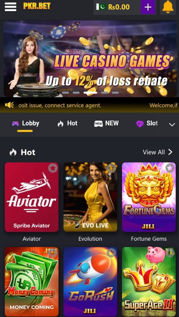 pkr game dashboard
